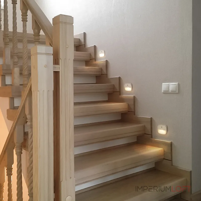 Светильник с датчиком движения и освещенности Feron FN1220 LED IP20 0.5W 4000К
