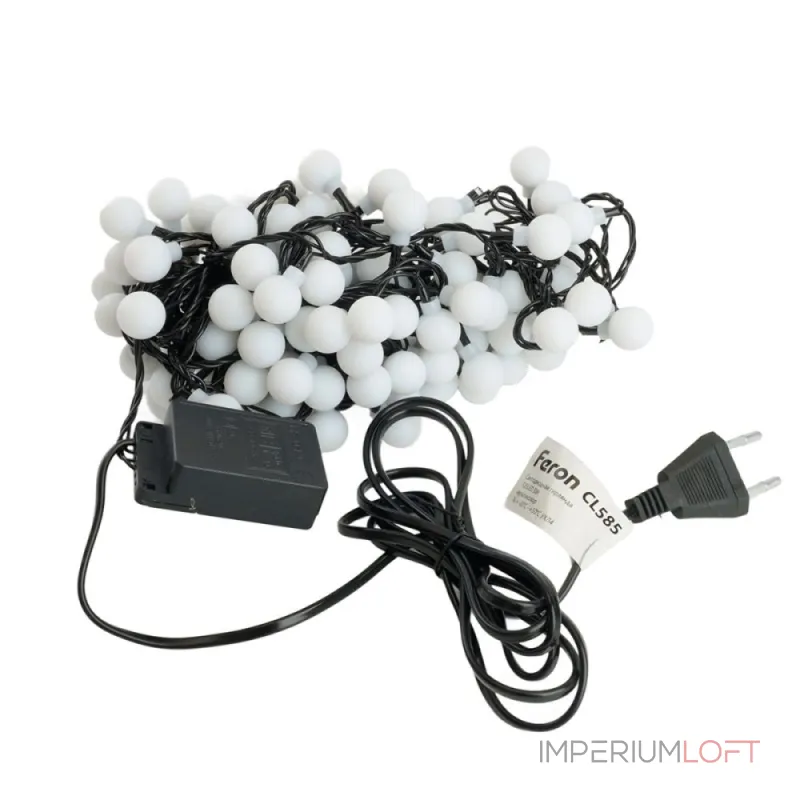 Гирлянда мульти-шарики FERON CL585 125LED (мультиколор) 10м+2м IP20 5W 51451 Гирлянда мульти-шарики FERON CL585 125LED (мультиколор) 10м+2м IP20 5W 51451