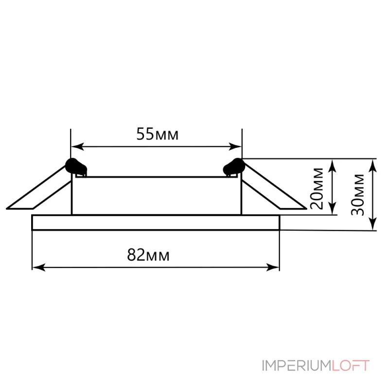 Встраиваемый светильник Feron AL601 28906