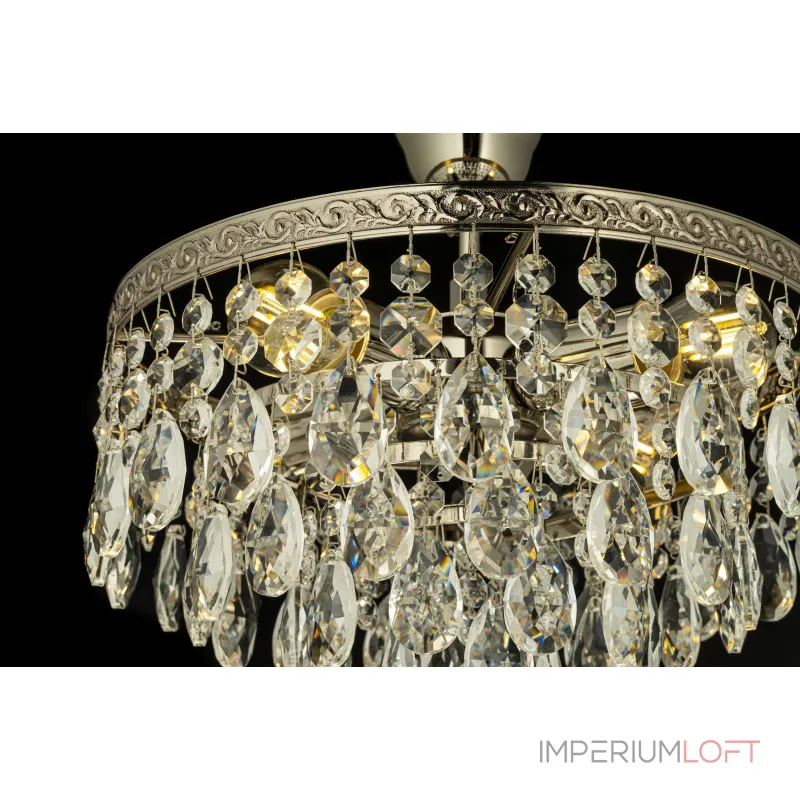 Потолочная люстра Arti Lampadari Castellana Nickel Castellana E 1.3.30.601 N