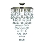 Каскадная люстра Arti Lampadari Flusso Nickel Flusso H 1.4.55.615 N