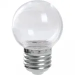 Лампа светодиодная Feron LB-37 Шарик прозрачный E27 1W 230V 2700K 38119 от ImperiumLoft