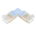 Соединитель угловой 10мм для ленты CCT SMD ленты шириной 8 мм Feron 52003
