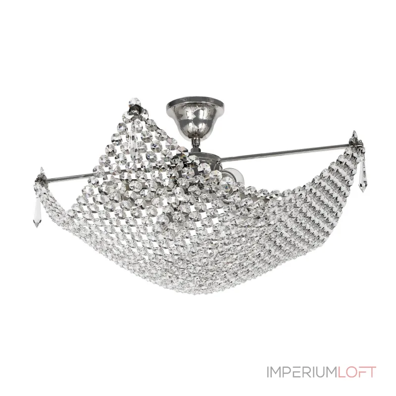 Потолочный светильник Arti Lampadari Roma Nickel Roma E 1.3.50.501 N Потолочный светильник Arti Lampadari Roma Nickel Roma E 1.3.50.501 N