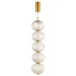 Люстра подвесная Arti Lampadari Candels Gold Candels L 1.P6 G
