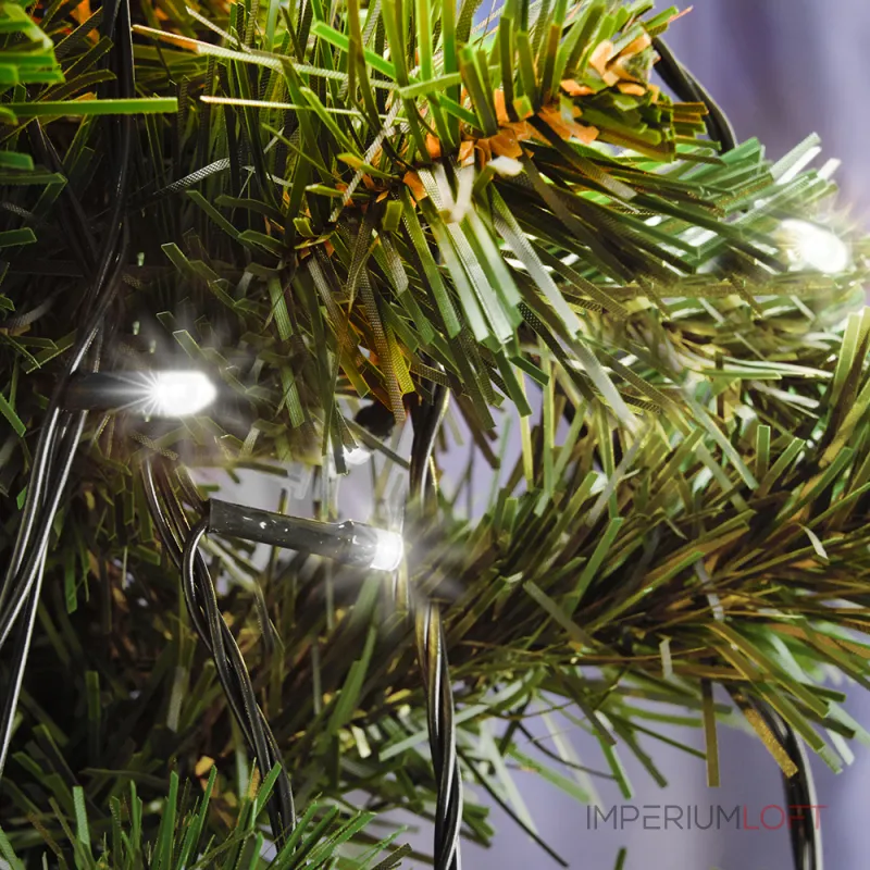 Светодиодная гирлянда 10м +1.6м c питанием от сети 100LED 4000К (белый) Feron 26751