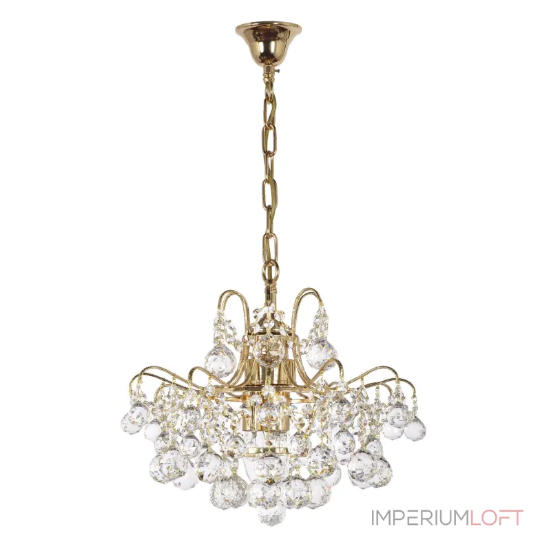 Подвесная люстра Arti Lampadari Giglio Gold Giglio E 1.5.38.100 G Подвесная люстра Arti Lampadari Giglio Gold Giglio E 1.5.38.100 G