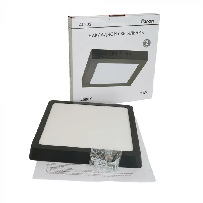 Светодиодный светильник Feron AL505 LED IP40 18W 4000К от ImperiumLoft