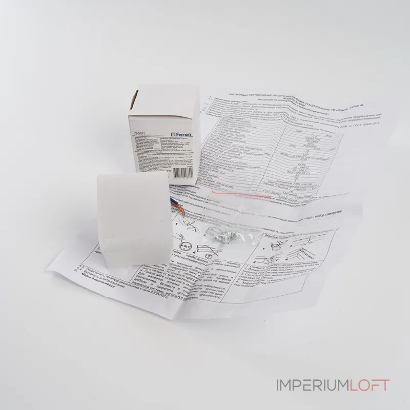 Светильник светодиодный Feron AL4021 LED IP20 3W 6500К от ImperiumLoft Светильник светодиодный Feron AL4021 LED IP20 3W 6500К от ImperiumLoft