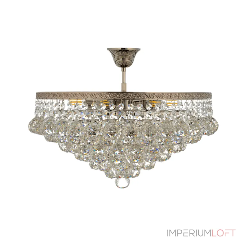 Потолочная люстра Arti Lampadari Castellana Nickel Castellana E 1.3.46.501 N