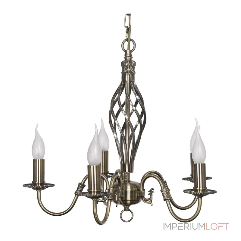 Подвесная люстра Arti Lampadari Tortora Antik Tortora E 1.1.5 A