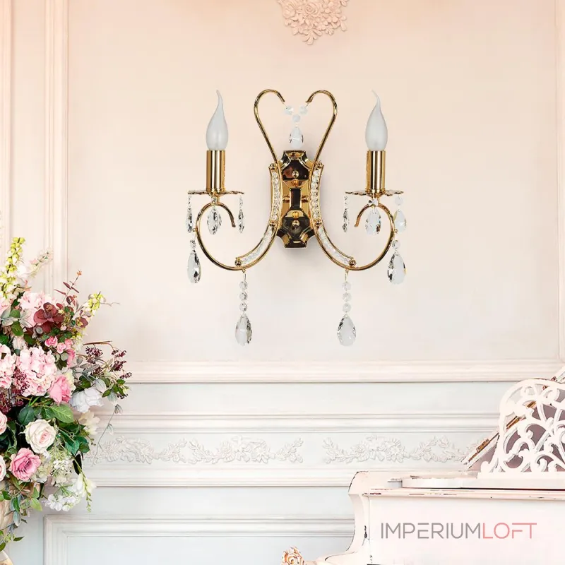 Бра Arti Lampadari Romano Gold Romano E 2.1.2.601 G Бра Arti Lampadari Romano Gold Romano E 2.1.2.601 G