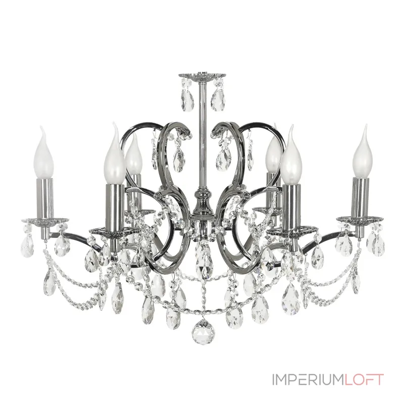 Подвесная люстра Arti Lampadari Pisani Nickel Pisani E 1.1.6.601 N