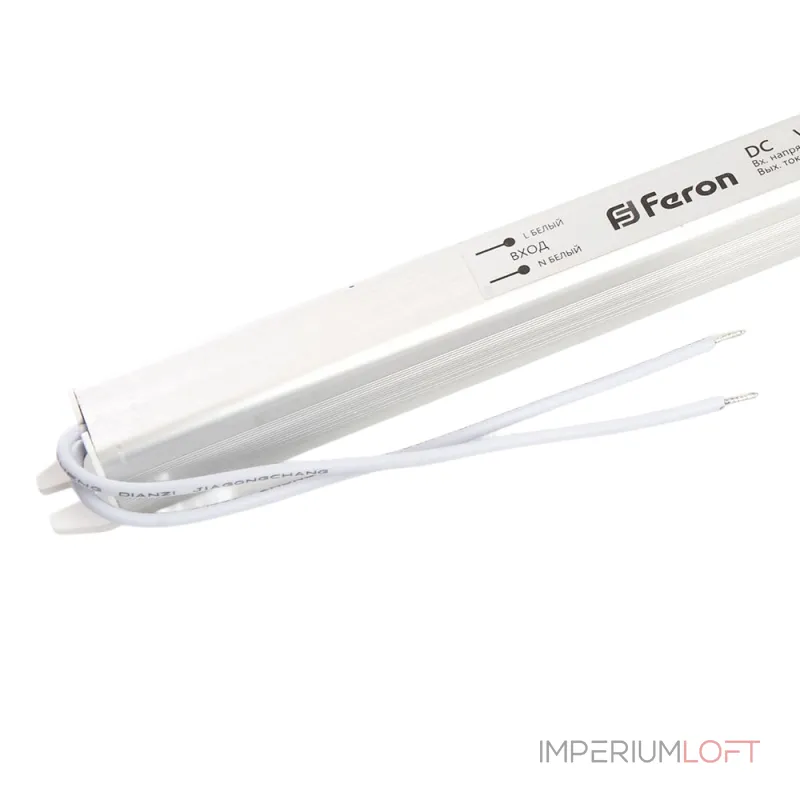 Трансформатор электронный для светодиодной ленты Feron LB001 24Вт 2,5A 60W 48014