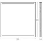 Светильник для потолка Армстронг Feron AL2115 21083