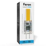 Лампа светодиодная Feron LB-423 G4 3W 230V 6400K 51169