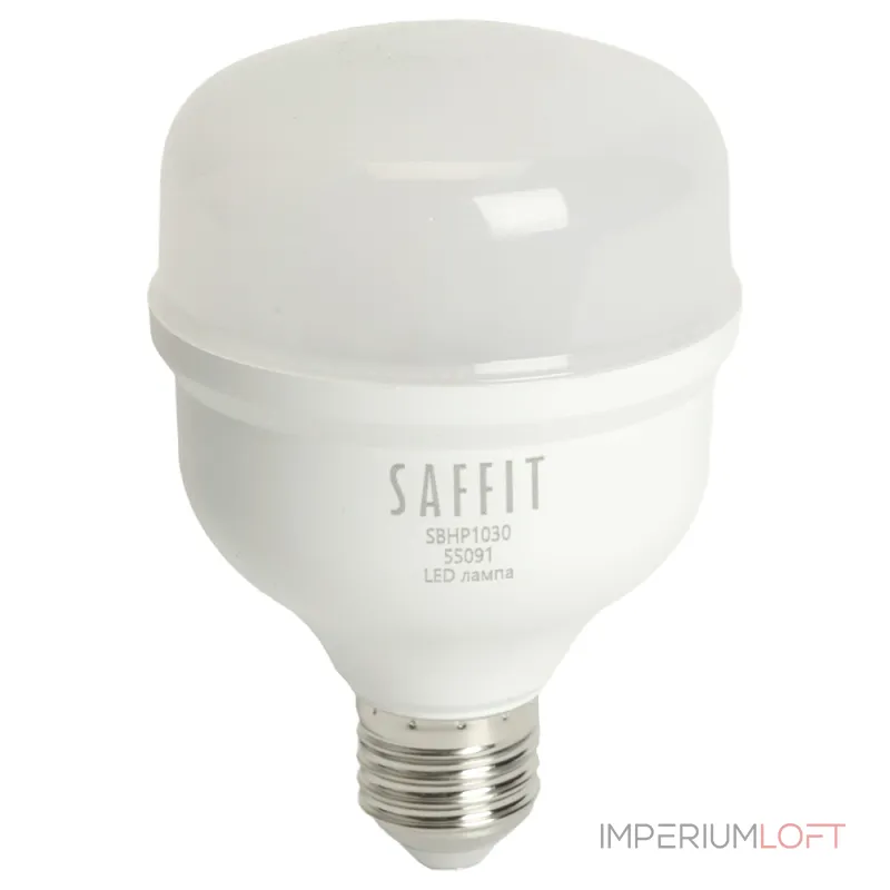 Лампа светодиодная Feron Saffit SBHP1030 E27-E40 30Вт 6400K 55091 Цвет арматуры белый Цвет плафонов белый Лампа светодиодная Feron Saffit SBHP1030 E27-E40 30Вт 6400K 55091 Цвет арматуры белый Цвет плафонов белый