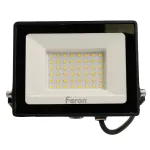 Настенный прожектор Feron Saffit LL-921 29497 Цвет арматуры черный Цвет плафонов белый
