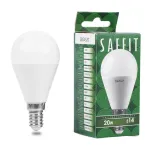 Лампа светодиодная SBG4520 G45 (шар) 20W 230V E14 4000К (белый) Feron Saffit 55279