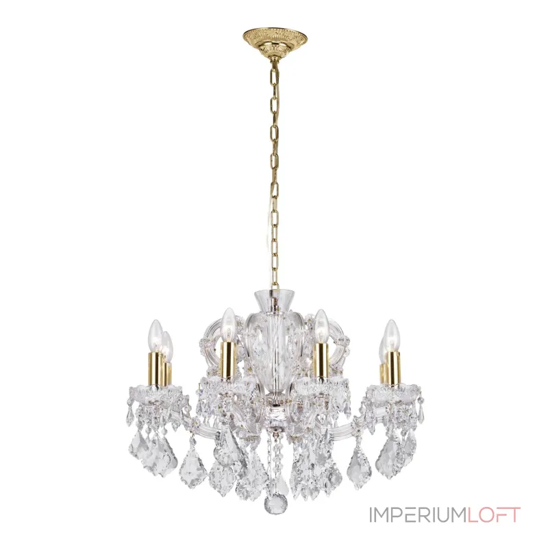Подвесная люстра Dio D`arte Diamante Diamante E 1.1.8.200 G Подвесная люстра Dio D`arte Diamante Diamante E 1.1.8.200 G