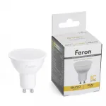 Лампа светодиодная Feron LB-24 MR16 GU10 5W 175-265V 2700K 51215 от ImperiumLoft