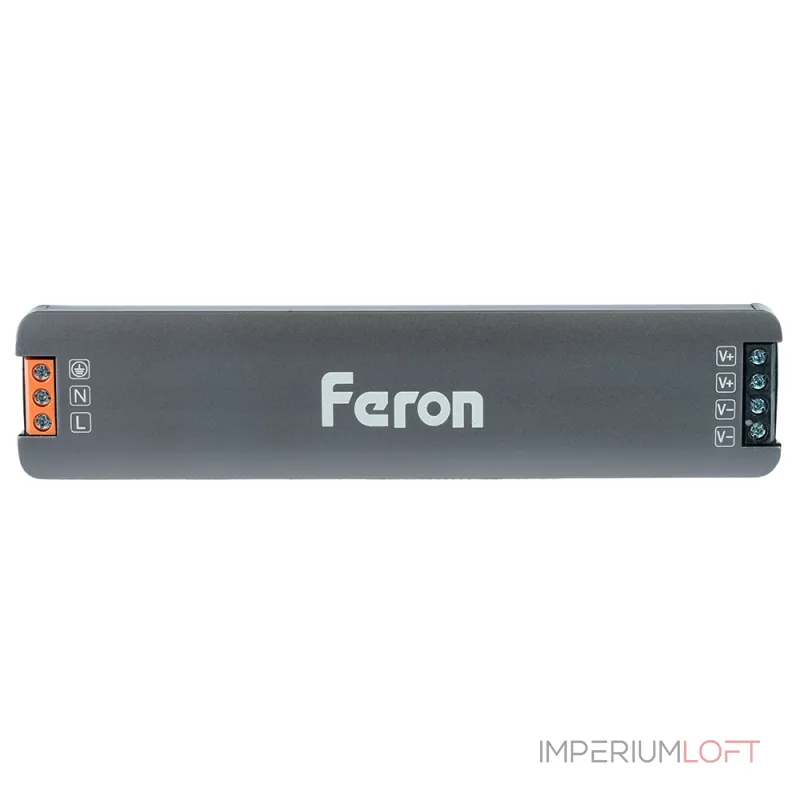 Трансформатор электронный для светодиодной ленты 200W 24V IP20 (драйвер) Feron 53148