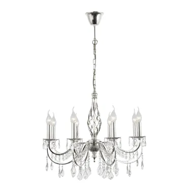 Подвесная люстра Arti Lampadari Deco Silver Deco E 1.1.8.600 S Подвесная люстра Arti Lampadari Deco Silver Deco E 1.1.8.600 S
