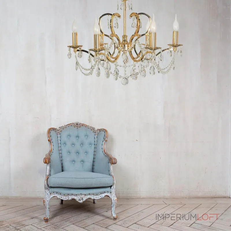 Подвесная люстра Arti Lampadari Pisani Gold Pisani E 1.1.6.601 G