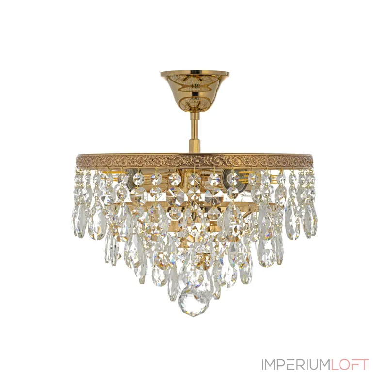Потолочная люстра Arti Lampadari Castellana Gold Castellana E 1.3.30.601 G Потолочная люстра Arti Lampadari Castellana Gold Castellana E 1.3.30.601 G
