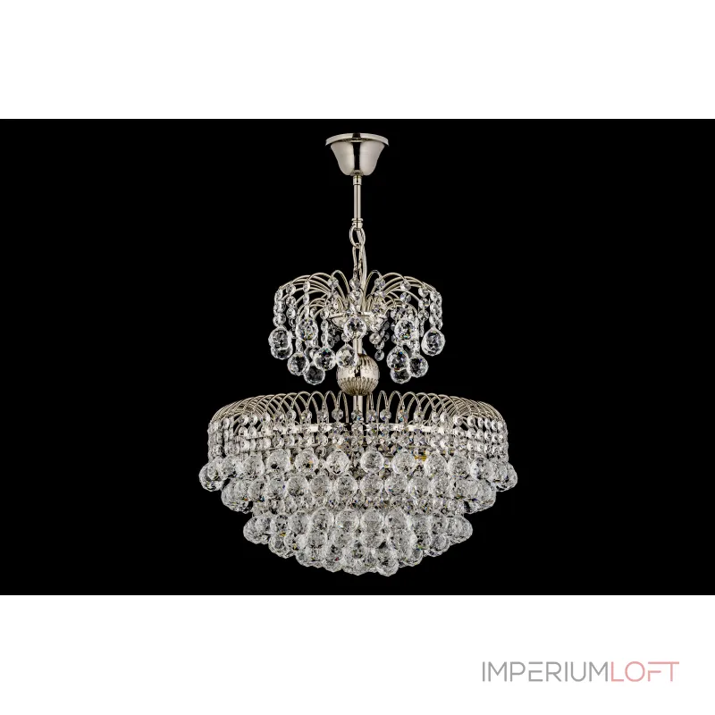 Подвесная люстра Arti Lampadari Pompei Nickel Pompei E 1.5.40.100 N Подвесная люстра Arti Lampadari Pompei Nickel Pompei E 1.5.40.100 N