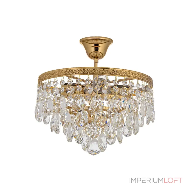 Потолочная люстра Arti Lampadari Castellana Gold Castellana E 1.3.30.608 G Потолочная люстра Arti Lampadari Castellana Gold Castellana E 1.3.30.608 G