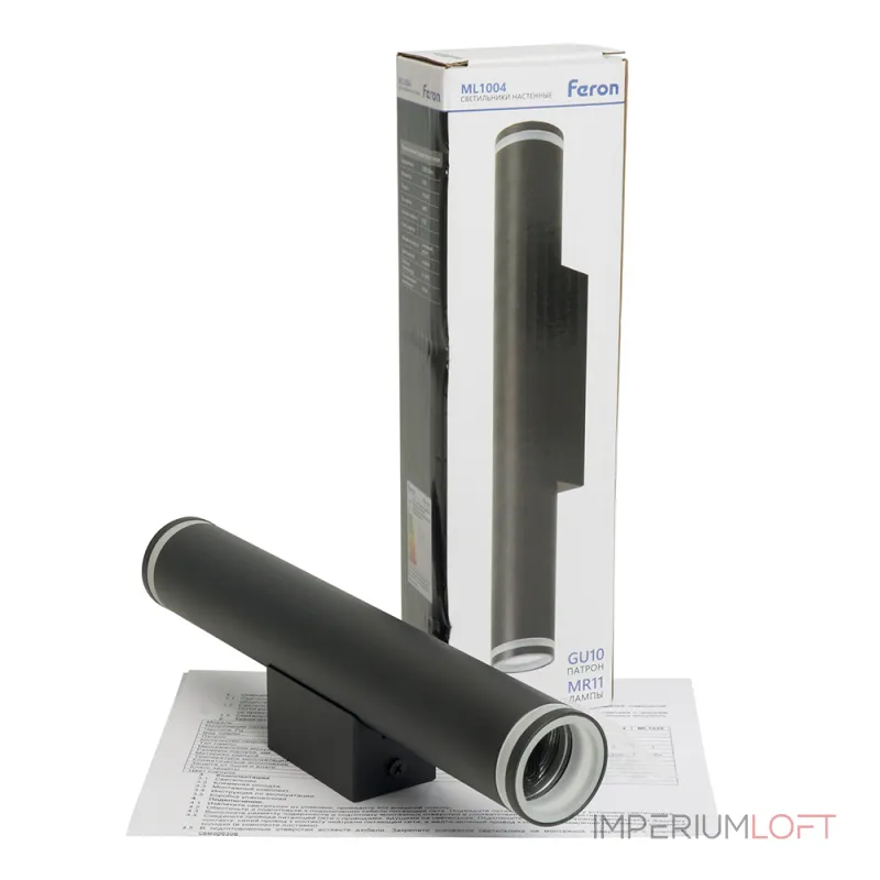 Светильник настенный Feron ML1004 GU10 IP20 18W от ImperiumLoft
