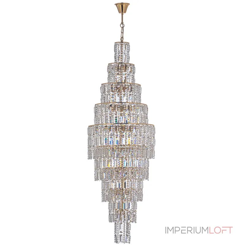 Каскадная люстра Arti Lampadari Valencia Gold Valencia E 1.10.50.501 G Каскадная люстра Arti Lampadari Valencia Gold Valencia E 1.10.50.501 G