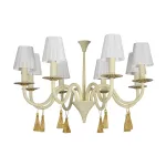 Подвесная люстра Arti Lampadari Pontone Cream Pontone E 1.1.8 C