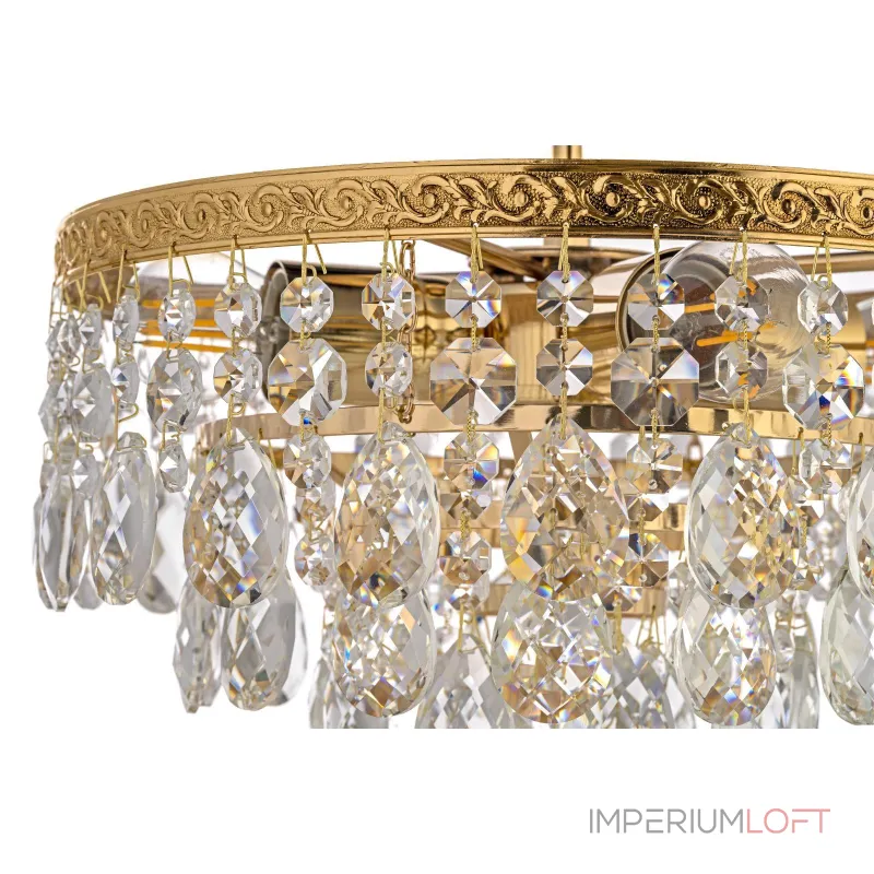 Потолочная люстра Arti Lampadari Castellana Gold Castellana E 1.3.30.608 G Потолочная люстра Arti Lampadari Castellana Gold Castellana E 1.3.30.608 G