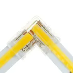 Соединитель угловой 12мм для ленты CCT COB шириной 10 мм Feron 52005