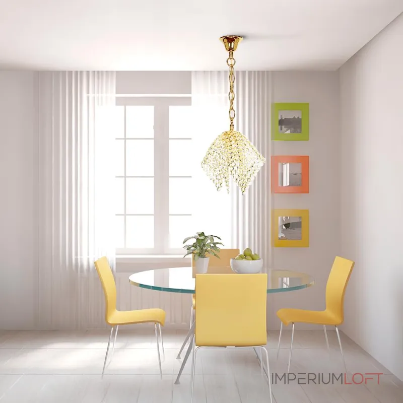 Подвесной светильник Arti Lampadari Roma Gold Roma E 1.3.P1 G Подвесной светильник Arti Lampadari Roma Gold Roma E 1.3.P1 G