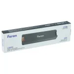Трансформатор электронный для светодиодной ленты 200W 24V IP20 (драйвер) Feron 53148