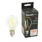 Лампа светодиодная Feron.PRO LB-1108 Шар E27 1280LM 8W 175-265V 2700K 48892 от ImperiumLoft