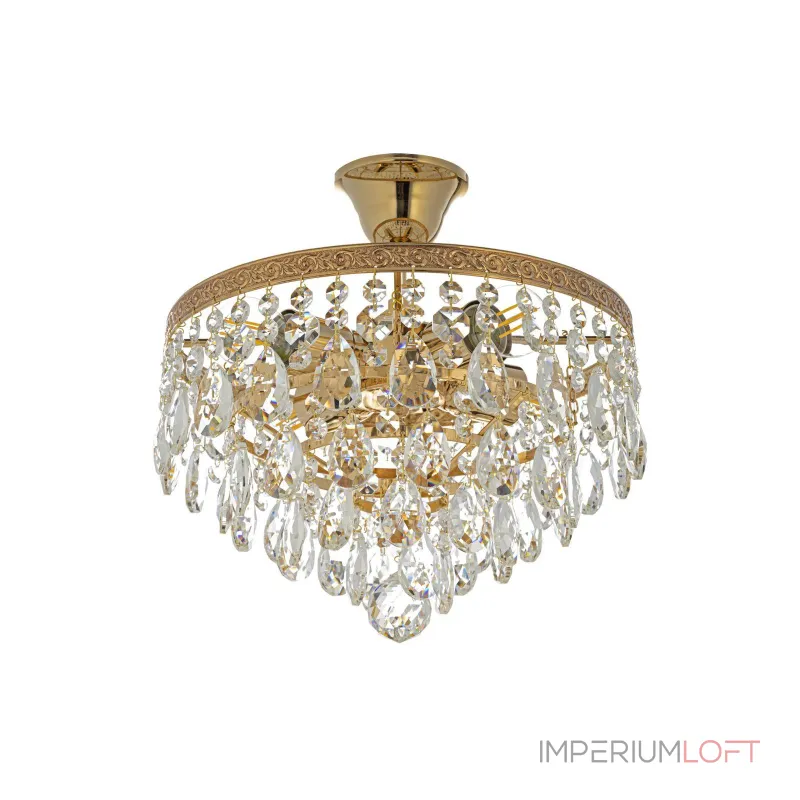 Потолочная люстра Arti Lampadari Castellana Gold Castellana E 1.3.30.601 G Потолочная люстра Arti Lampadari Castellana Gold Castellana E 1.3.30.601 G