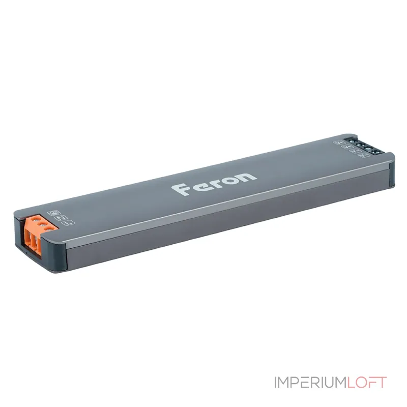 Трансформатор электронный для светодиодной ленты 200W 24V IP20 (драйвер) Feron 53148