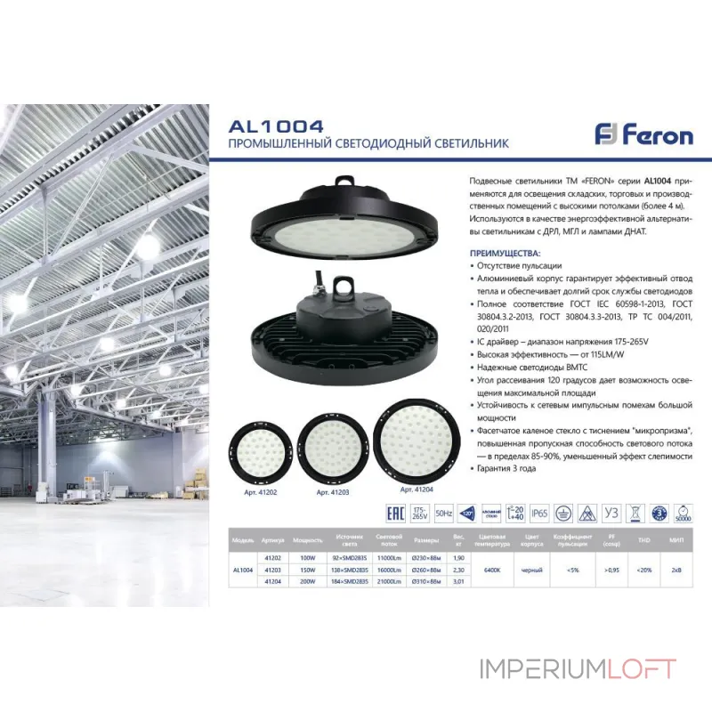 Накладной светильник Feron Saffit 41202 Цвет арматуры черный Цвет плафонов прозрачный