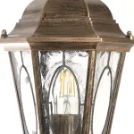 Наземный высокий светильник Feron Витраж с овалом 11332