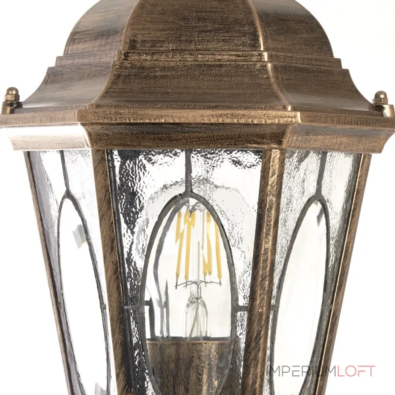 Наземный высокий светильник Feron Витраж с овалом 11332