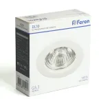 Светильник потолочный встраиваемый Feron DL10 G5.3 IP20 50W