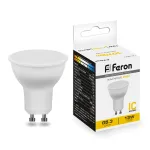 Лампа светодиодная Feron Lb 960 GU10 13Вт 2700K 38191