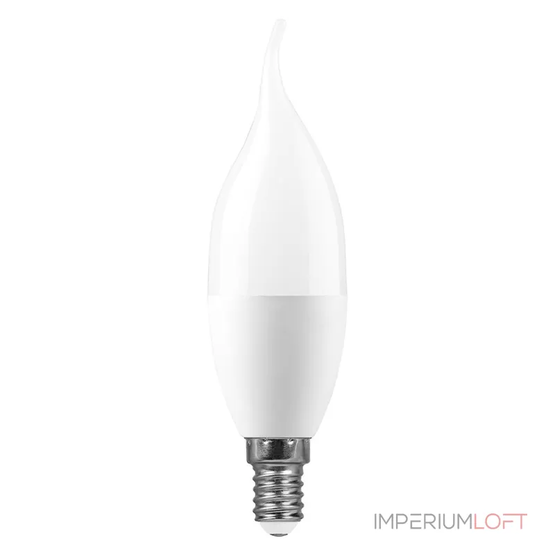 Лампа светодиодная Feron LB-770 Свеча на ветру E14 11W 175-265V 6400K 25952