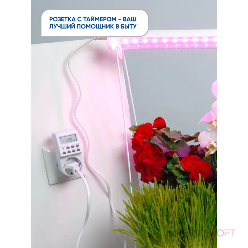 Розетка с таймером Feron TM24 23257 от ImperiumLoft Розетка с таймером Feron TM24 23257 от ImperiumLoft