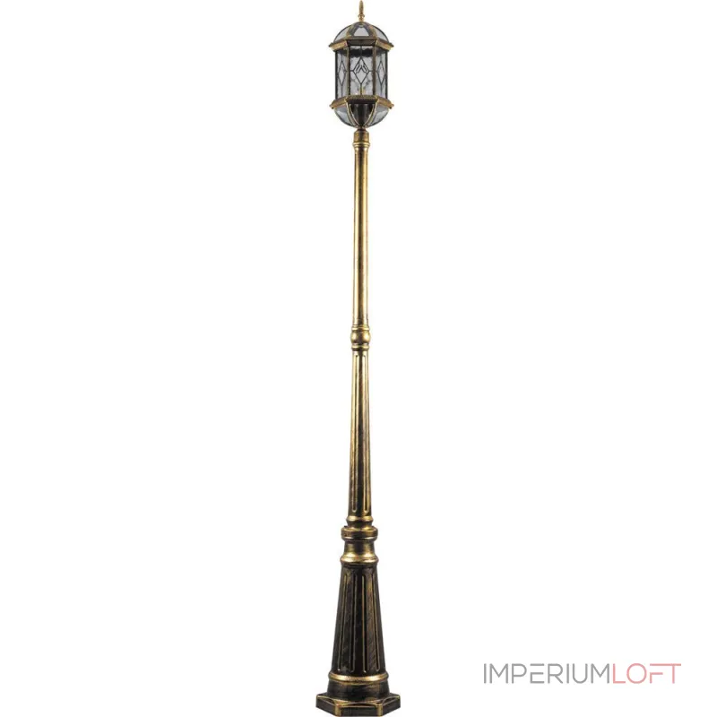 Фонарный столб Feron Витраж с ромбом 11340 от ImperiumLoft Фонарный столб Feron Витраж с ромбом 11340 от ImperiumLoft