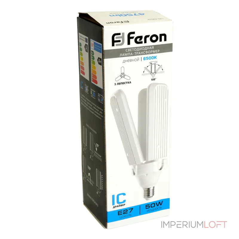 Лампа светодиодная Feron LB-653 E27 50W 175-265V 6500К 48772